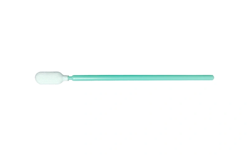 DS-713 | Polyester Cleanroom Swab 6.5mm Flat Head 93mm Length