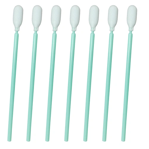 HD-713 | Foam Cleanroom Swab 7mm Flat Head 93mm Length